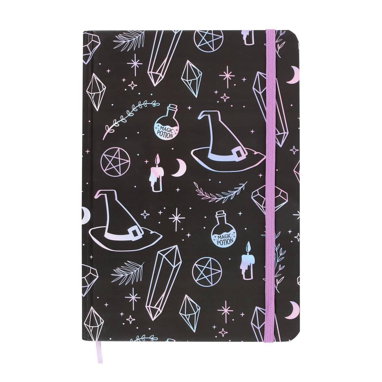 Something Different Wholesale - Wholesale Notebook - Crystal Witch Print A5 Notebook1