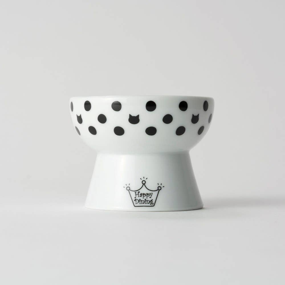 MOON-X USA, INC. – Großhandel Futternapf – Katze/Hund – Raised Mini Katzenfutternapf (Cat Dots)2