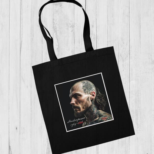 Madder créations – Engroshandel Tote bag - Unisex – Shakespeare mulepose
