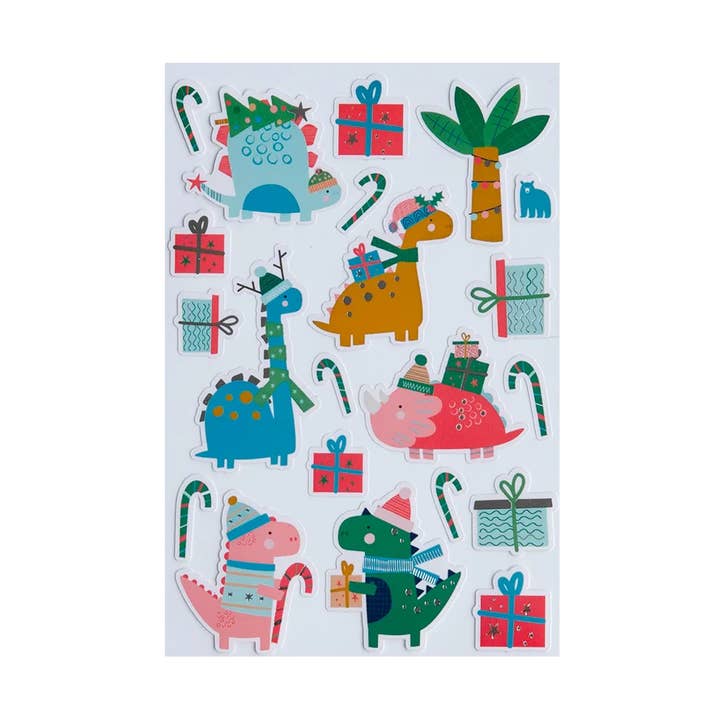 Roarsome Holidays for wholesale by Four Bears Sticker Club