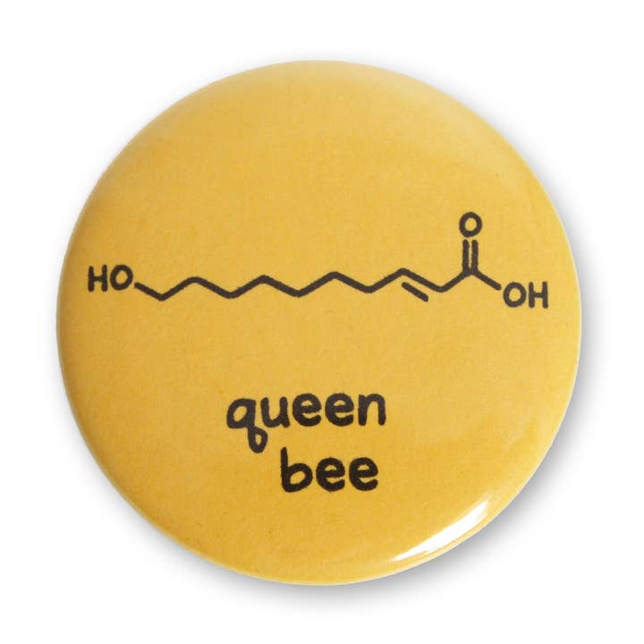 Queen Bee Button for wholesale by The Chemist Tree