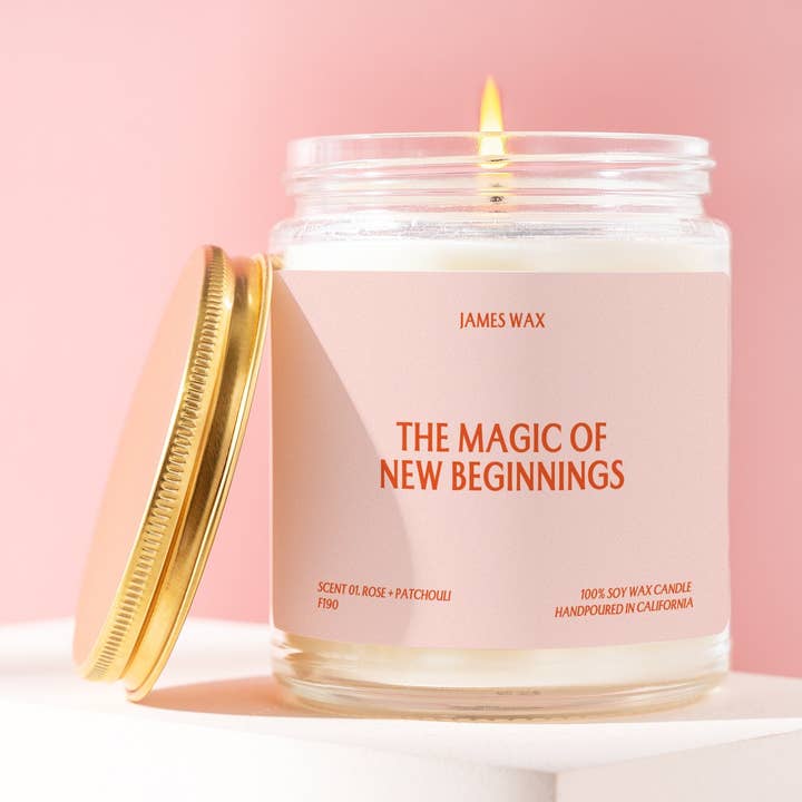 Cheer Up Gift New Beginnings Candle F190 for wholesale by James Wax