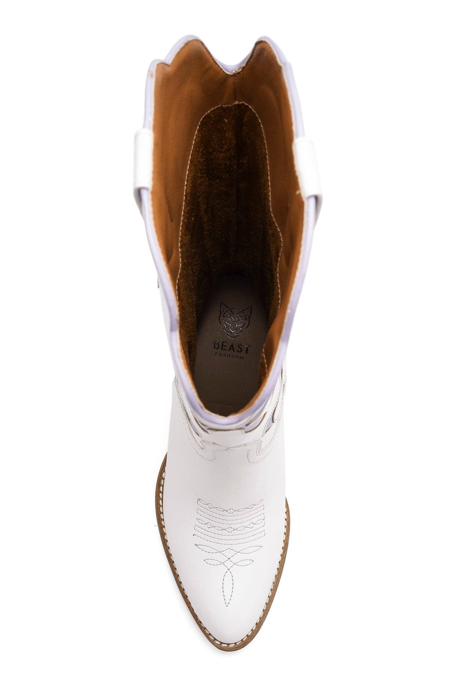 BEAST FASHION – Großhandel Cowboystiefel  Damen – GLENDA-10 Western-Stiefel mit Schleifendetail28