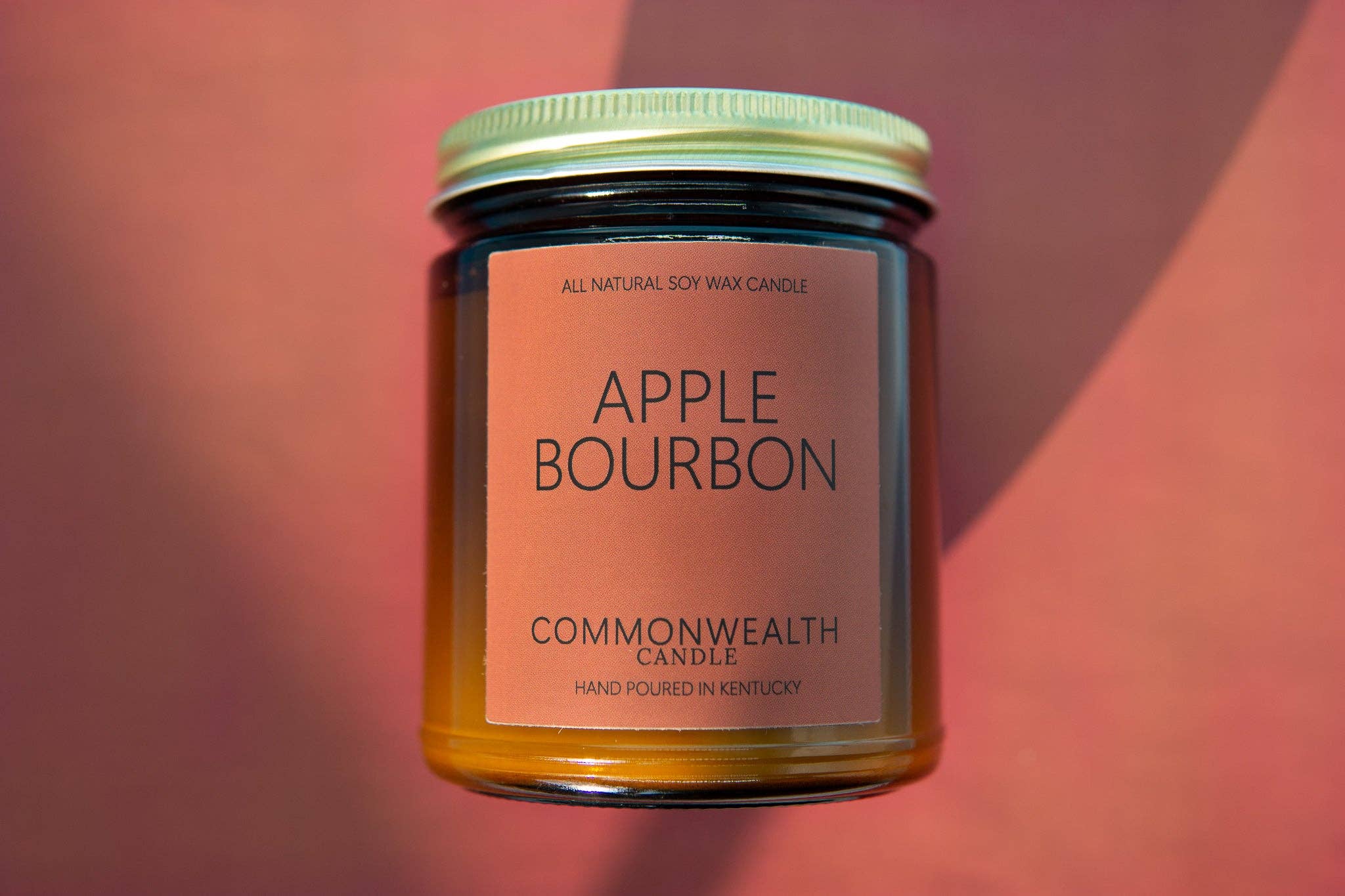 Commonwealth Candle - Wholesale Jar/Filled Candle - Apple Bourbon