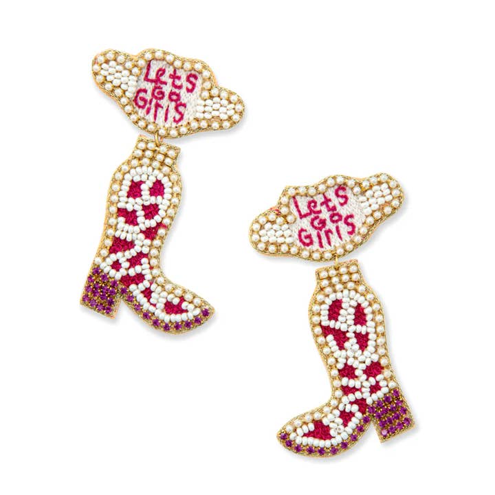 Boucles d'oreilles Let's Go Girls pour la vente par Y'all-ternative