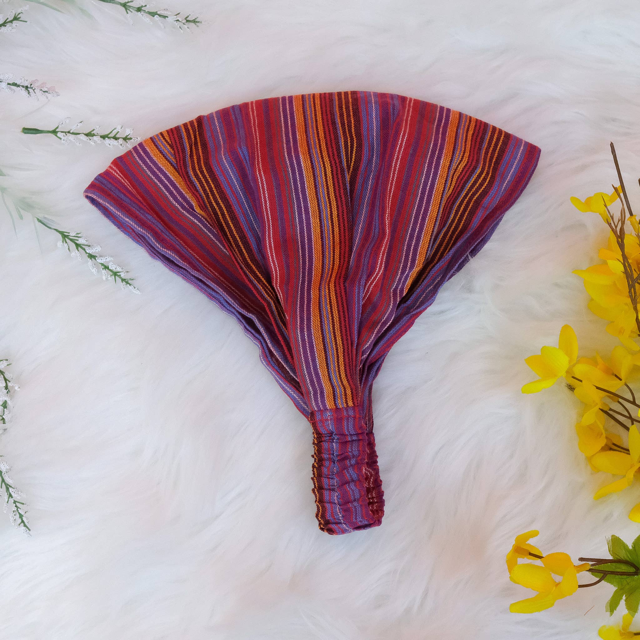 Karma Nepal Crafts - Vente Bandeau – femme - Bandeau bohème hippie unisexe en coton13