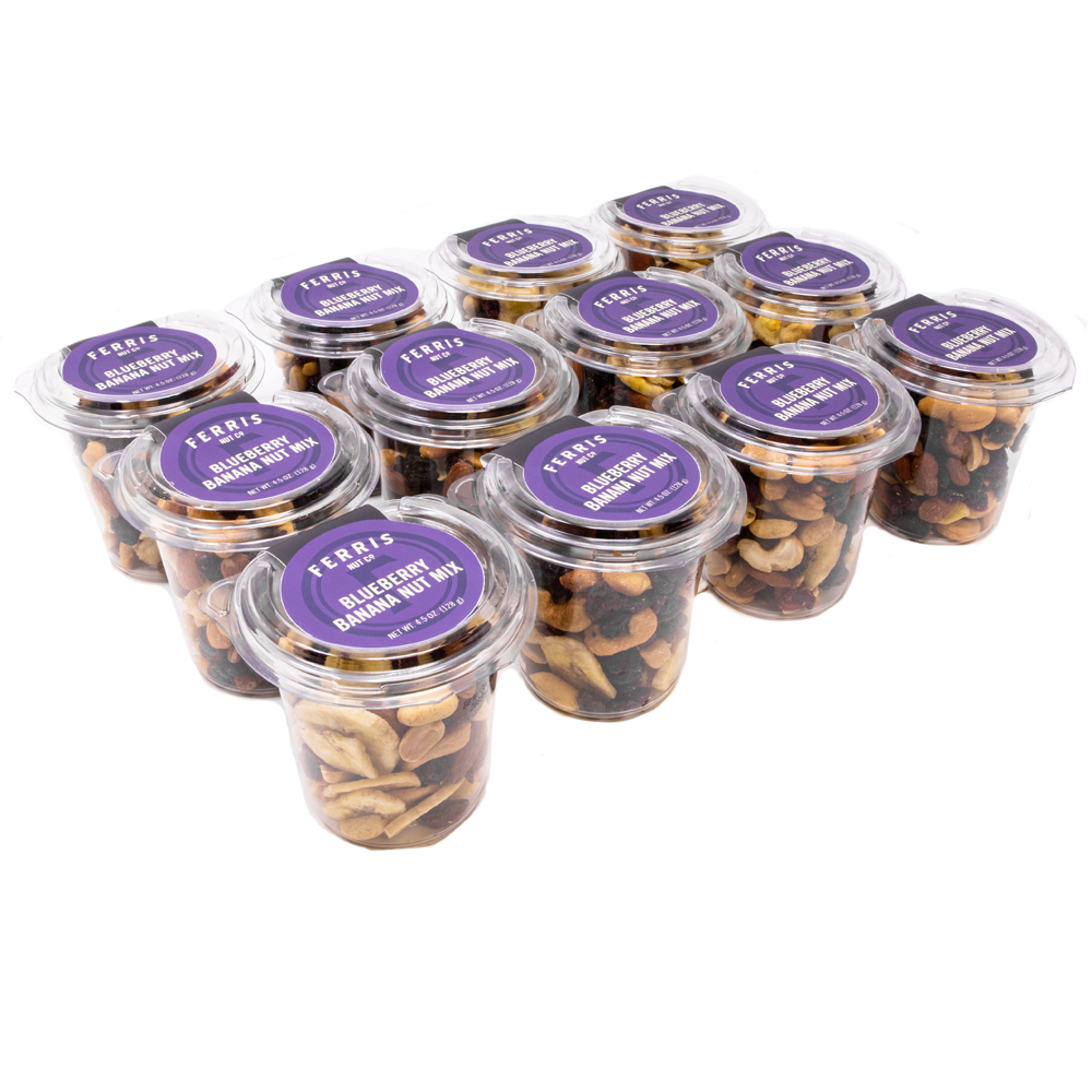 Ferris Coffee & Nut Co. - Wholesale Trail Mix - Blueberry Banana Nut Mix 4.5 oz.1