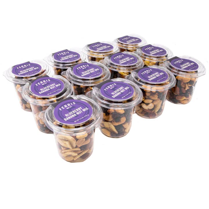 Ferris Coffee & Nut Co. - Wholesale Trail Mix - Blueberry Banana Nut Mix 4.5 oz.1