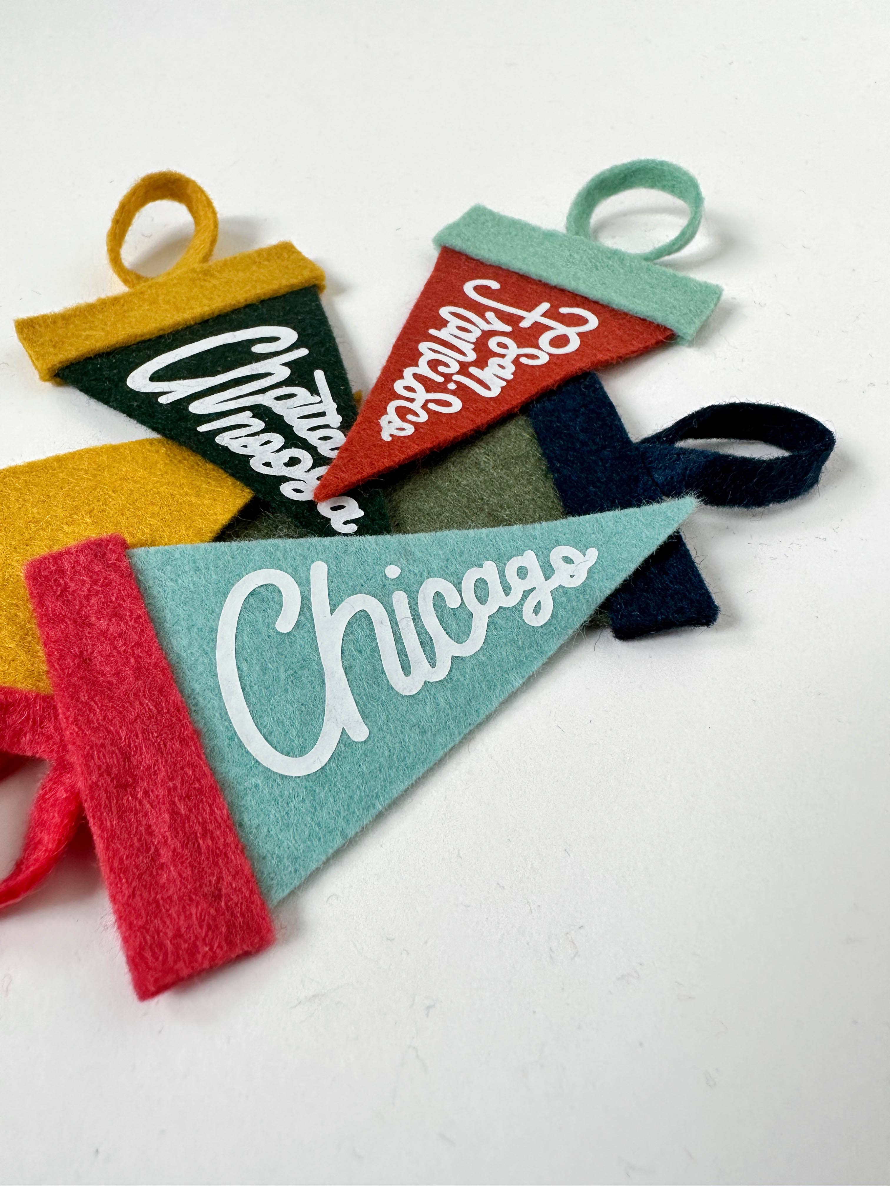 traveldashery - Vendita all'ingrosso Decorazione - mini gagliardetto personalizzato: colori classici4