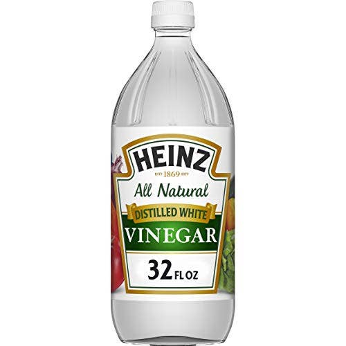 Shop The King - Wholesale Vinegar - Heinz Distilled White Vinegar (32 fl oz Bottles, Pack of 12)