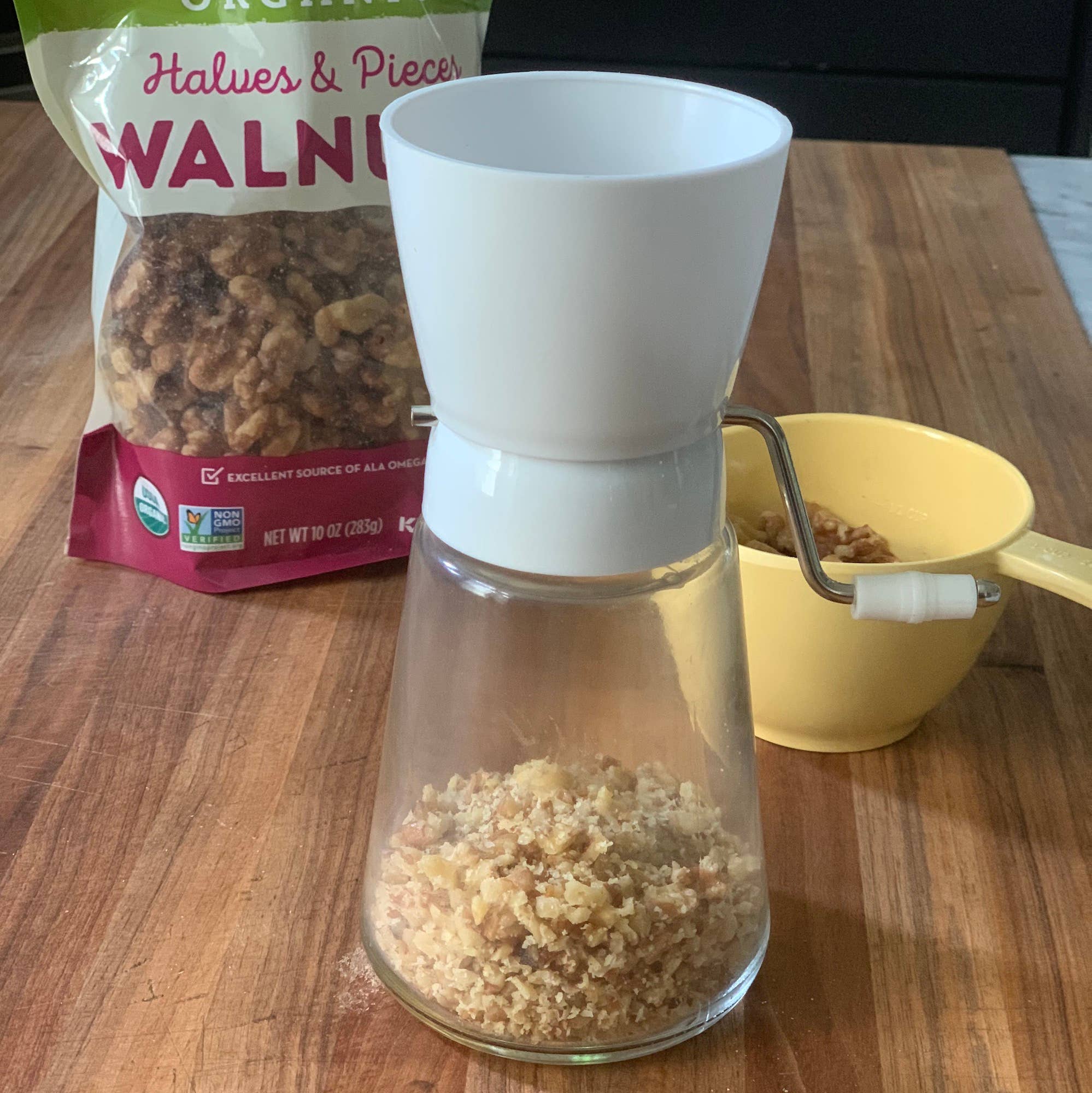 Fox Run Brands - Wholesale Kitchen Tool/Gadget - Fox Run Nut Chopper, Hand Crank, 3.5" x 5" x 7.5"2