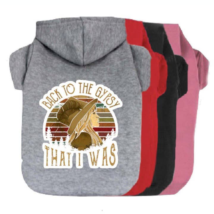 The Honest Dog Company - Wholesale Pet Hoodie - Dog - Stevie Nicks Gypsy Dog Hoodie