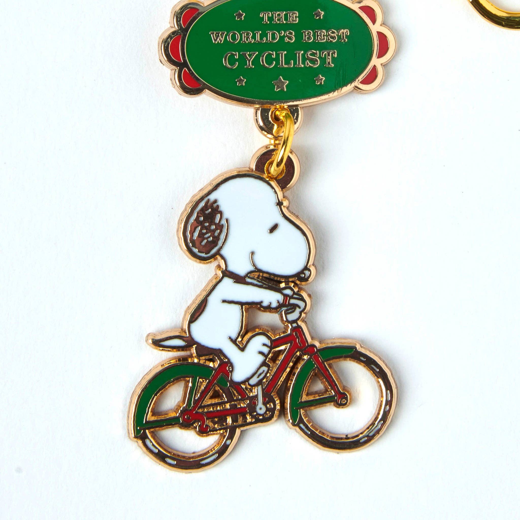 Magpie – wholesale Keychain – Unisex – Peanuts World's Best Keyring Cyclist2