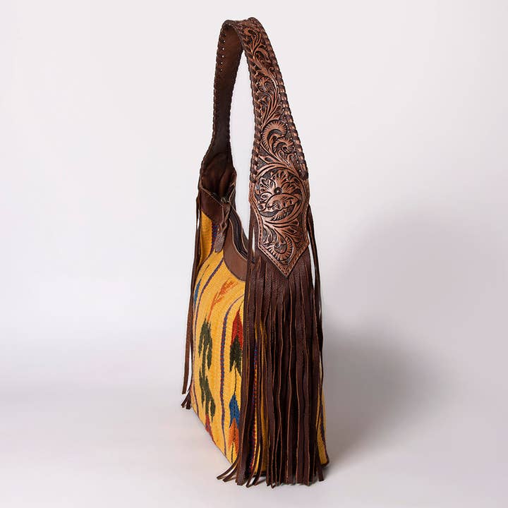 LS Western - Wholesale Shoulder bag – women's - LC-ADBG803 Hobo Genuine Western Leather Women Bag Betsy13