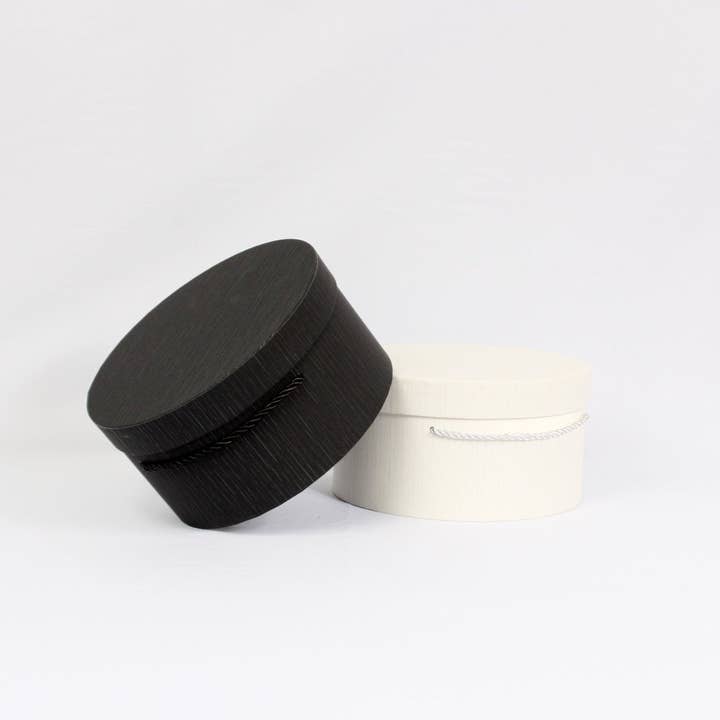 Elegant Design Supply - Wholesale Gift Box - Line Textures Round Box with Handle8