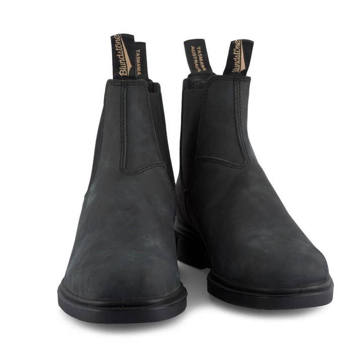 Blundstone #1308 Rustic Black Chelsea Boot for wholesale on Faire