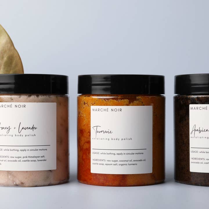 Marche Noir - Wholesale Body Scrub/Exfoliant - Turmeric Body Scrub2