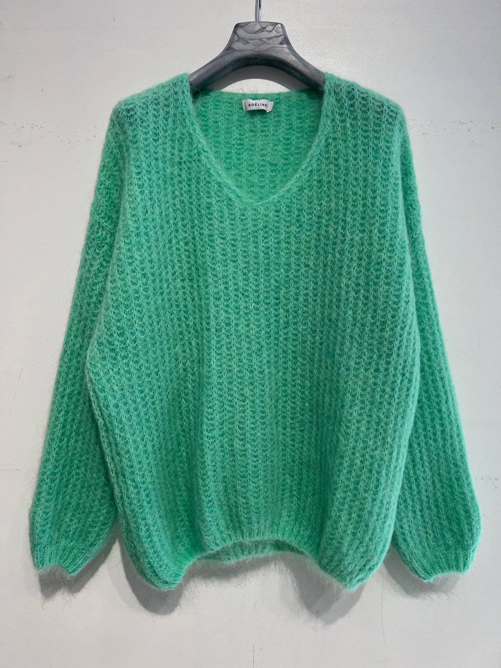 NOELINE - Wholesale Gebreide trui - Kinderen - Oversized trui van 40% kinder mohair12