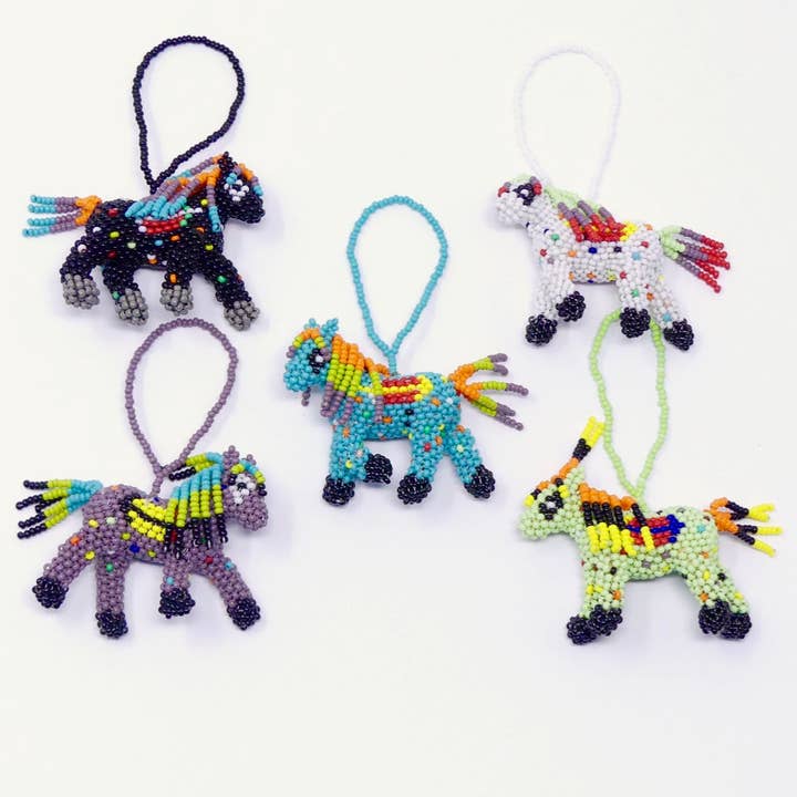 DIAMANTI DESIGNS - Wholesale Ornament - Pony Ornaments - Assorted Colors