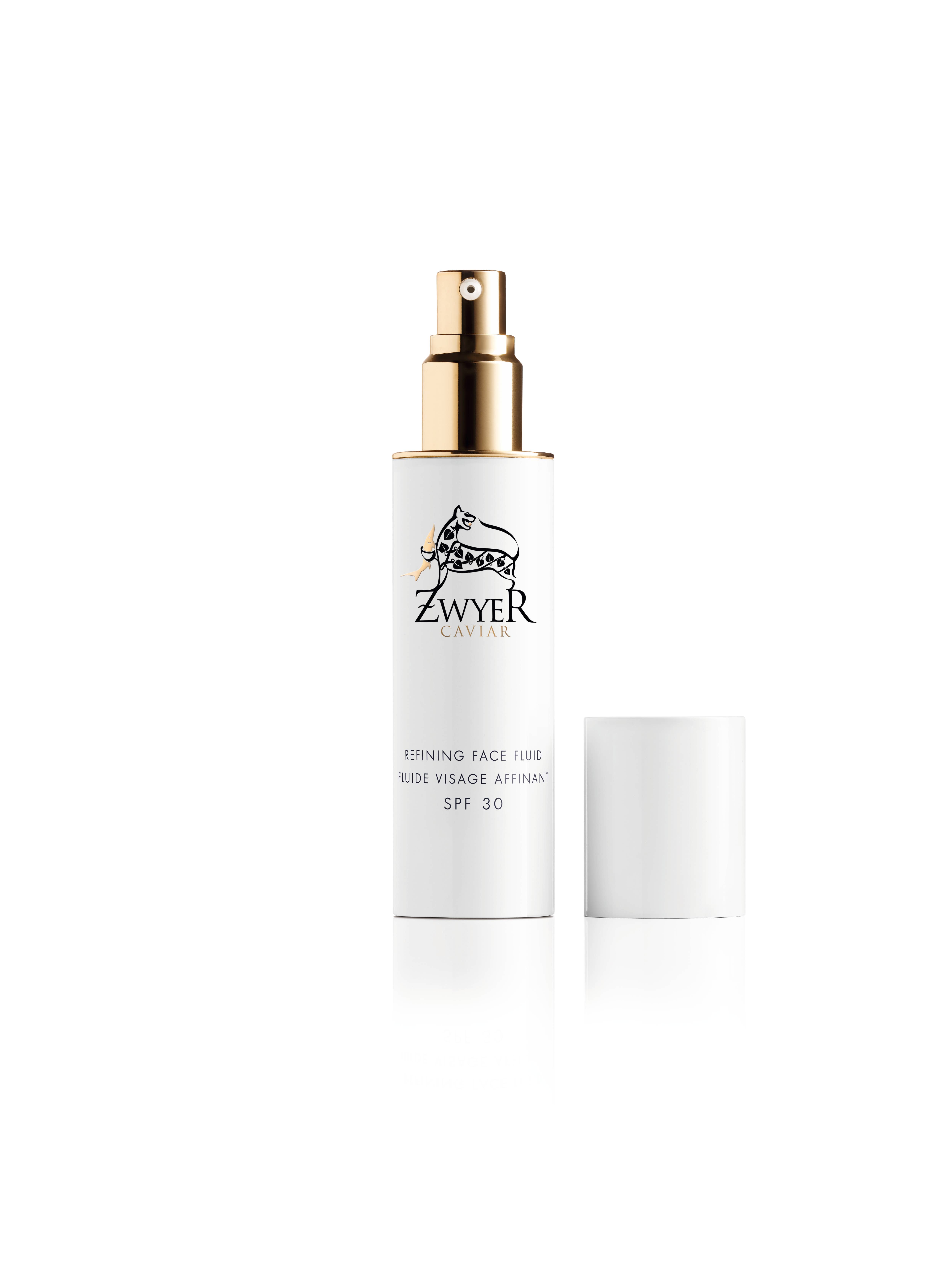 Zwyer Caviar Skincare – Großhandel Feuchtigkeitscremes mit LSF – ZWYER KAVIARVERFEINERNDES GESICHTSFLUID SPF301