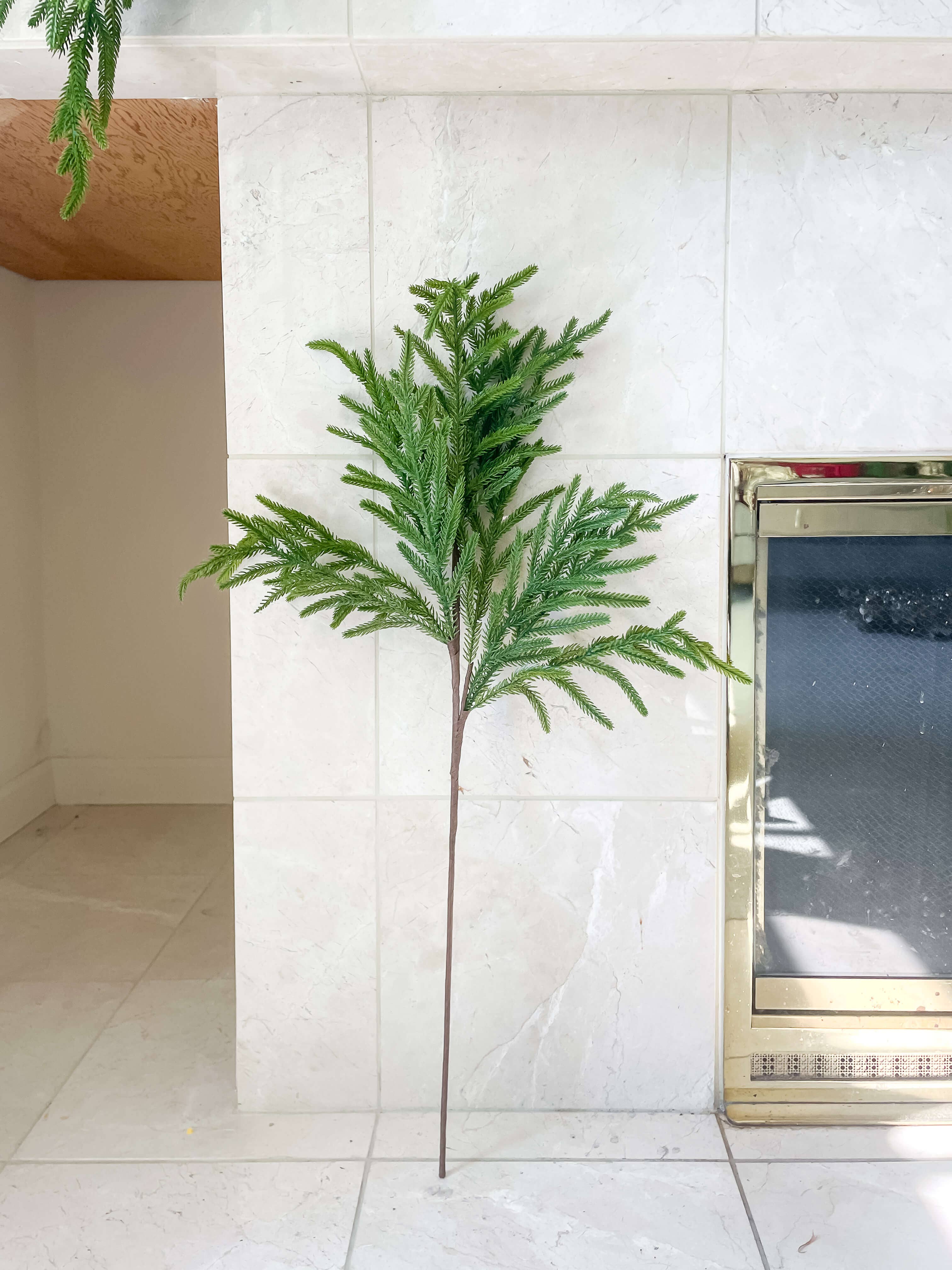 Hycroft Home Decor - Vente Décoration de Noël - Tige de Noël en faux pin de Norfolk Real Touch 25" et 33"2