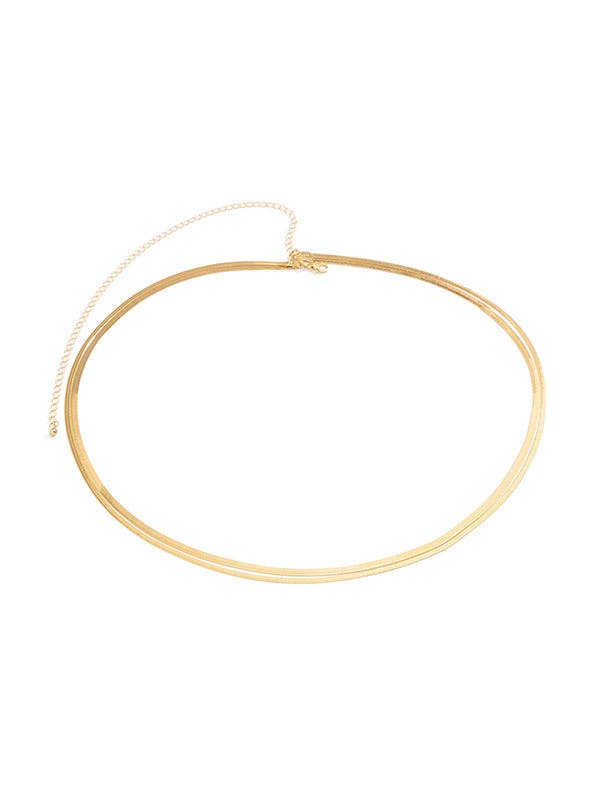 Sheer Trend - Wholesale Face/Body Chain - Solid Color Waist Chain Accessories0