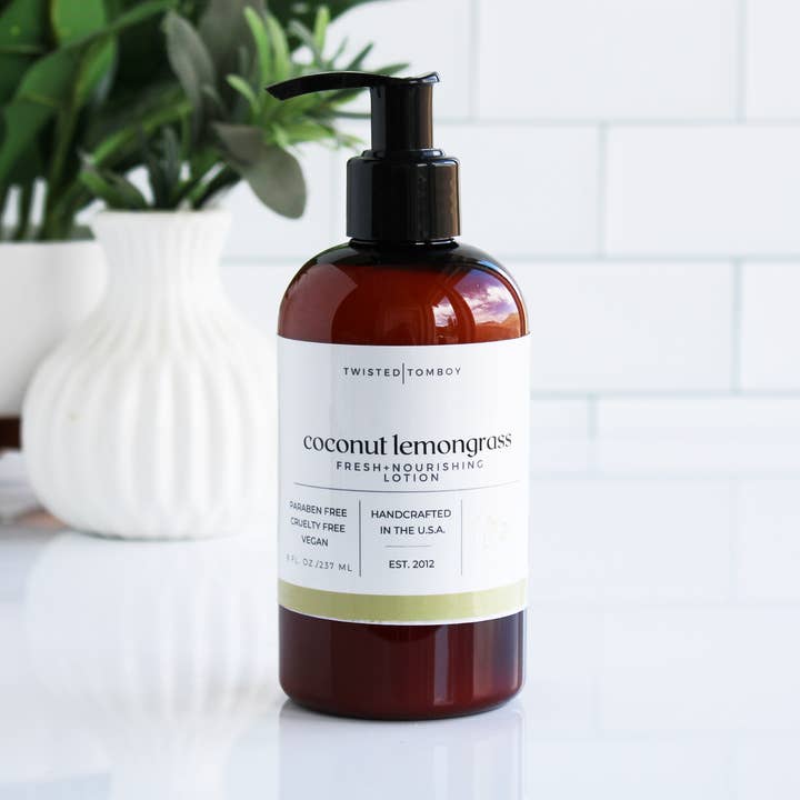 Fresh+Nourishing Lotions - NEW PACKAGING! for wholesale by Twisted Tomboy | Bath+Body+Shower+Shave