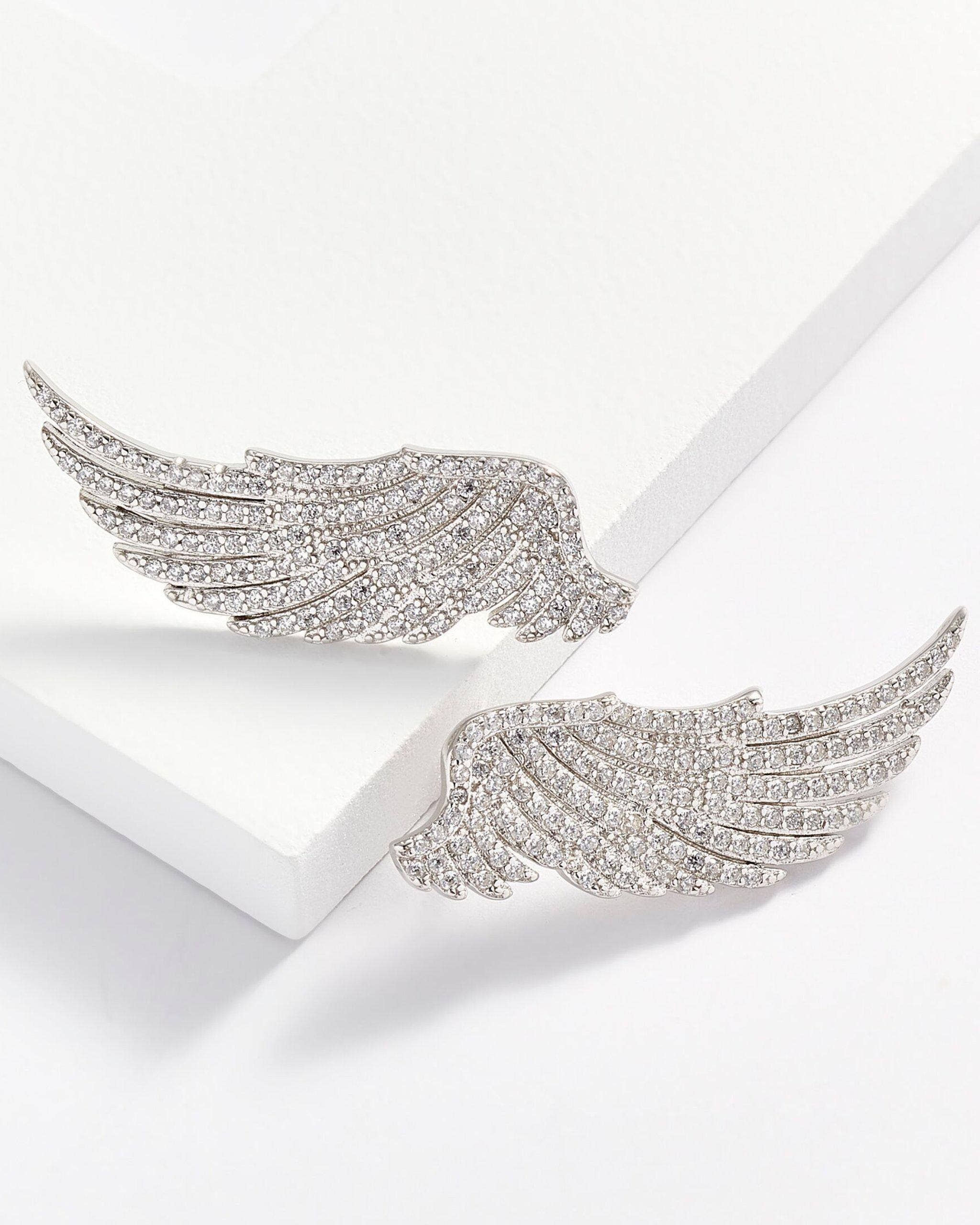 Kosa Jewels - Vendita all'ingrosso Orecchini a bottone - Orecchini Angelic Little Wing1