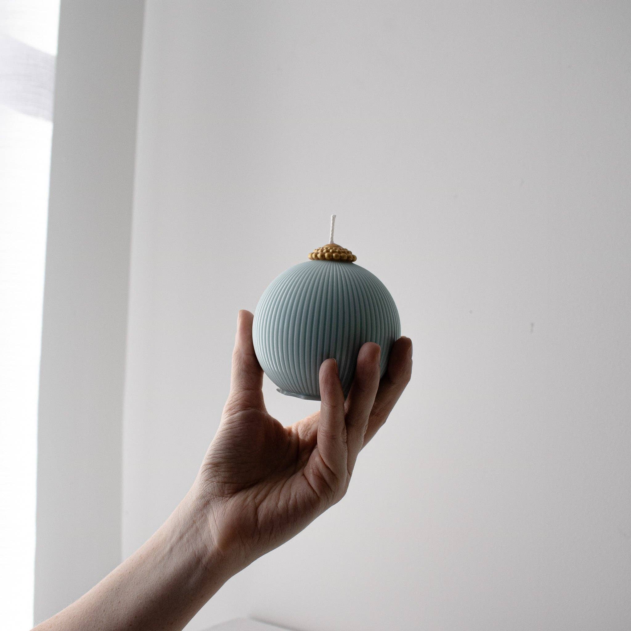 Glowing Harmony Candle Co - Wholesale Grappige kaars - Geribbelde Kerstornament Kaars | Decoratieve Sojawas Kaars2