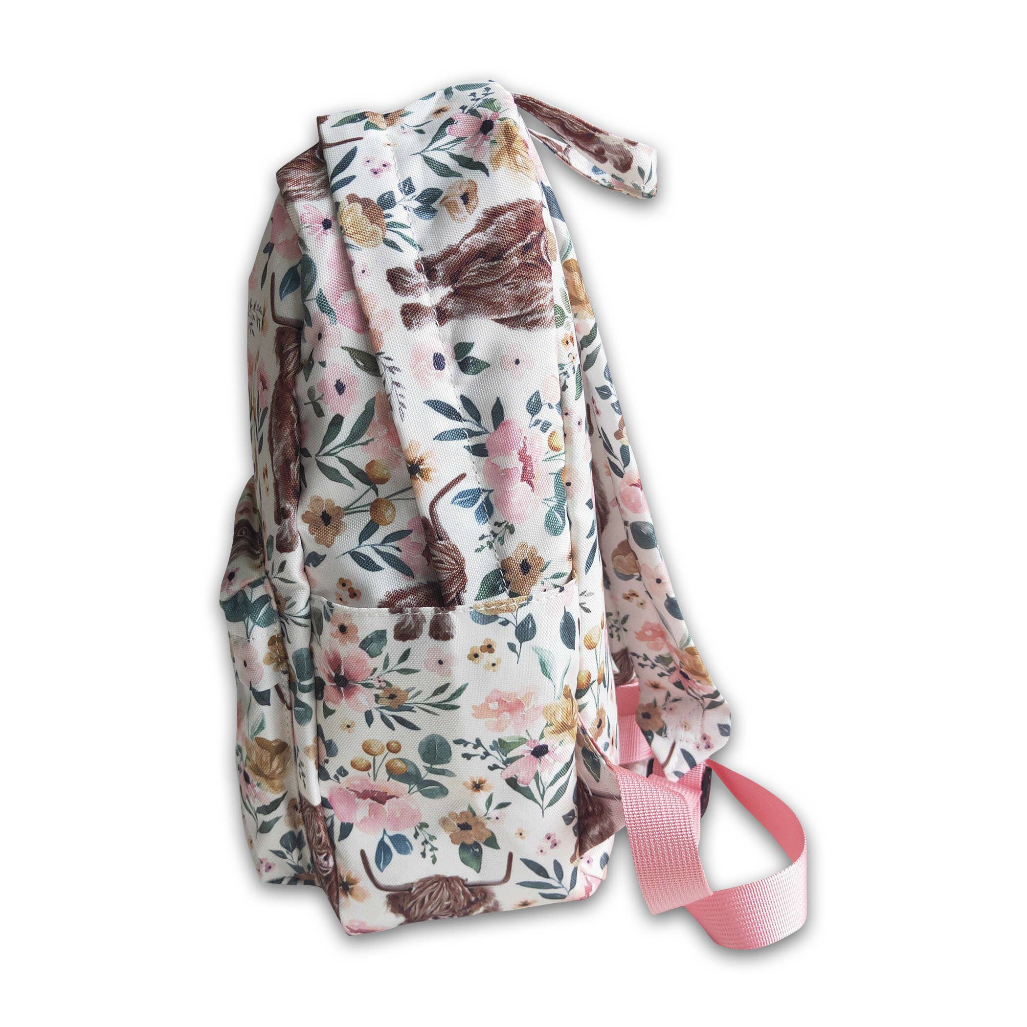 Yawoo Garments - Wholesale Backpack - Kids - Highland cow kids girls back to school bags2