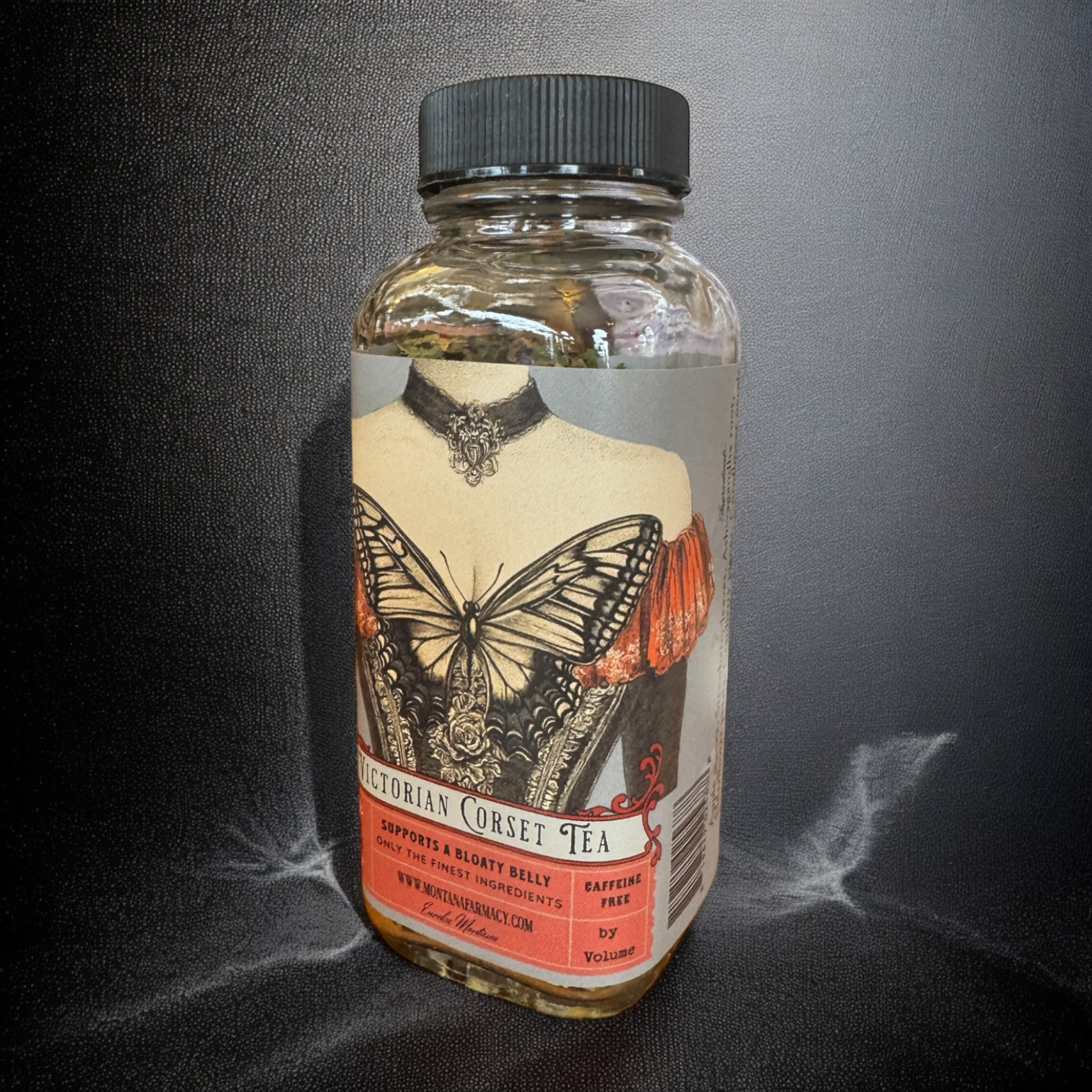 Montana Farmacy - Wholesale Loose Tea - Vintage Victorian Corset Tea support a bloaty tummy Tea Jar2