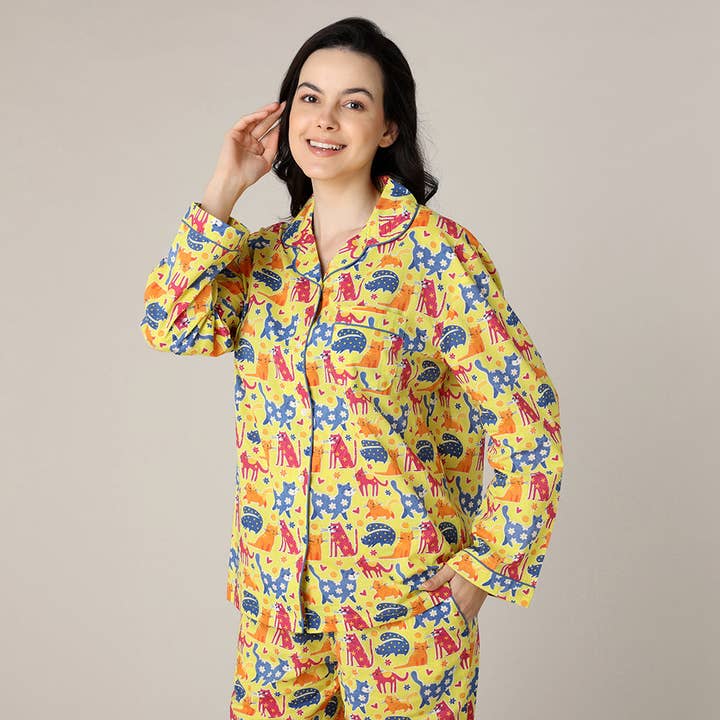 Multi Set de pijama Cat Lovers de venta al por mayor en Faire