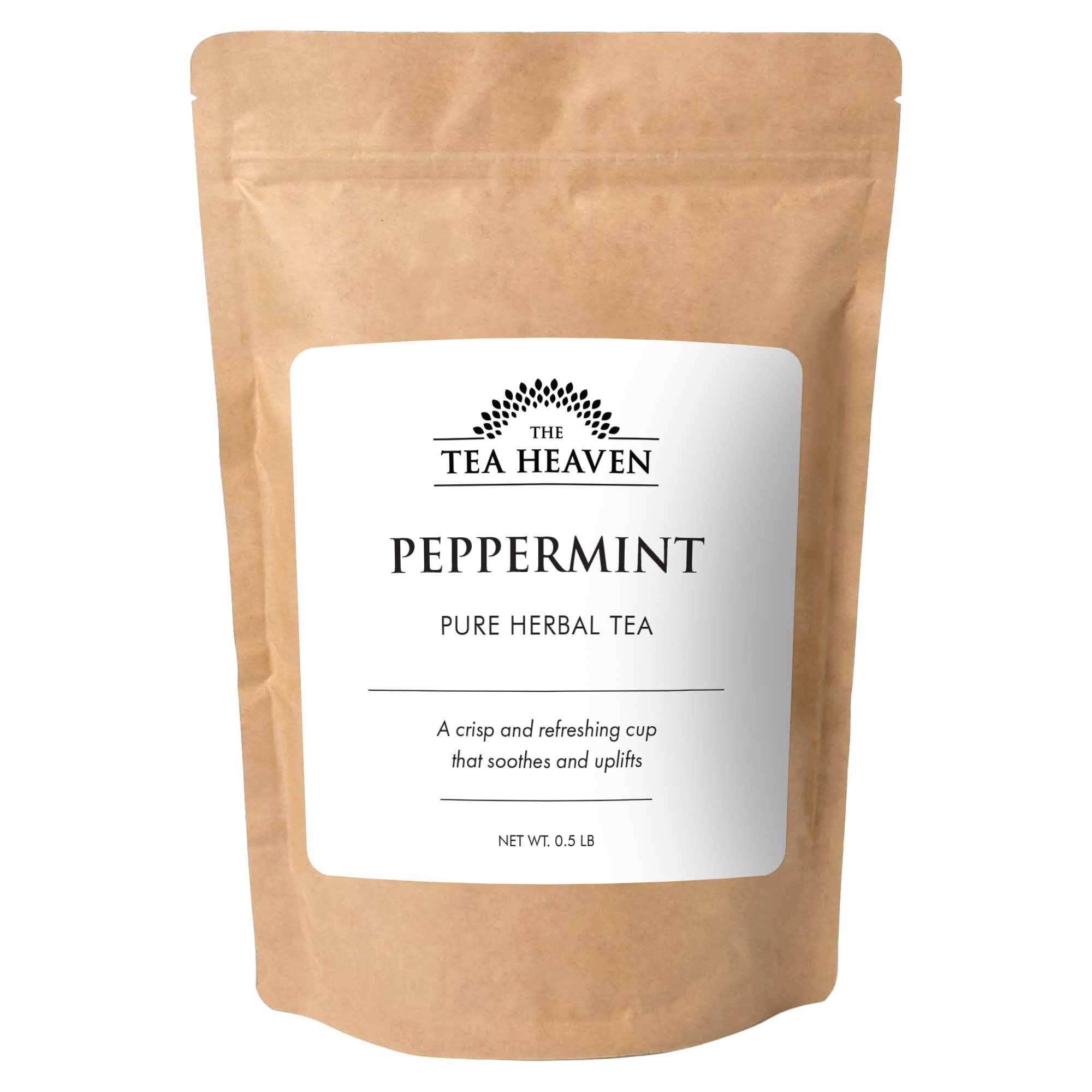 The Tea Heaven - Wholesale Loose tea - Peppermint Loose Leaf Tea1