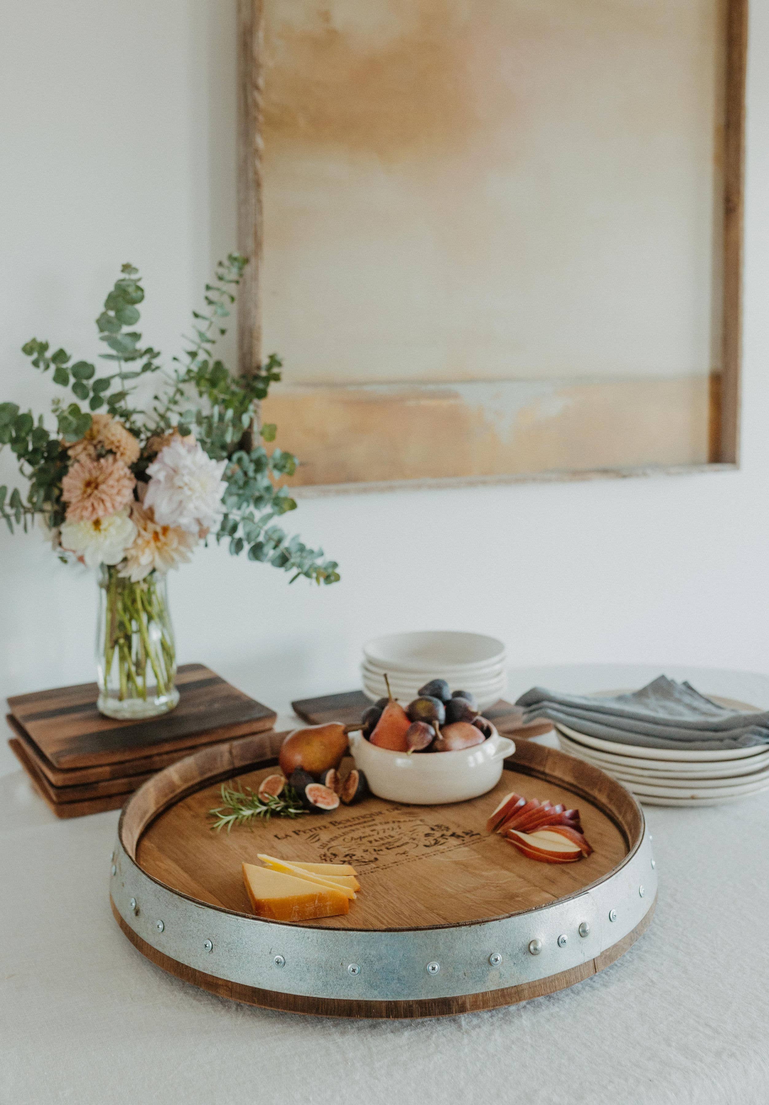 Sono Inspired - Venta al por mayor Bandeja giratoria - Bandeja giratoria de barril de vino5