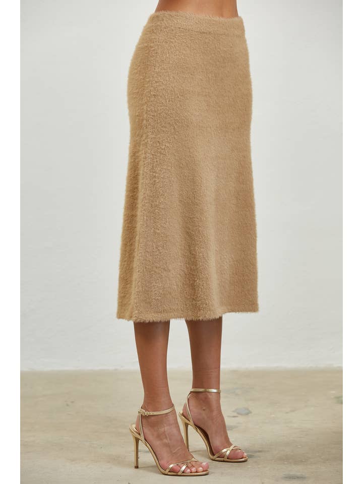 Edit by Nine – wholesale Skirt – Women’s – Soft Sweater Midi Skirt5