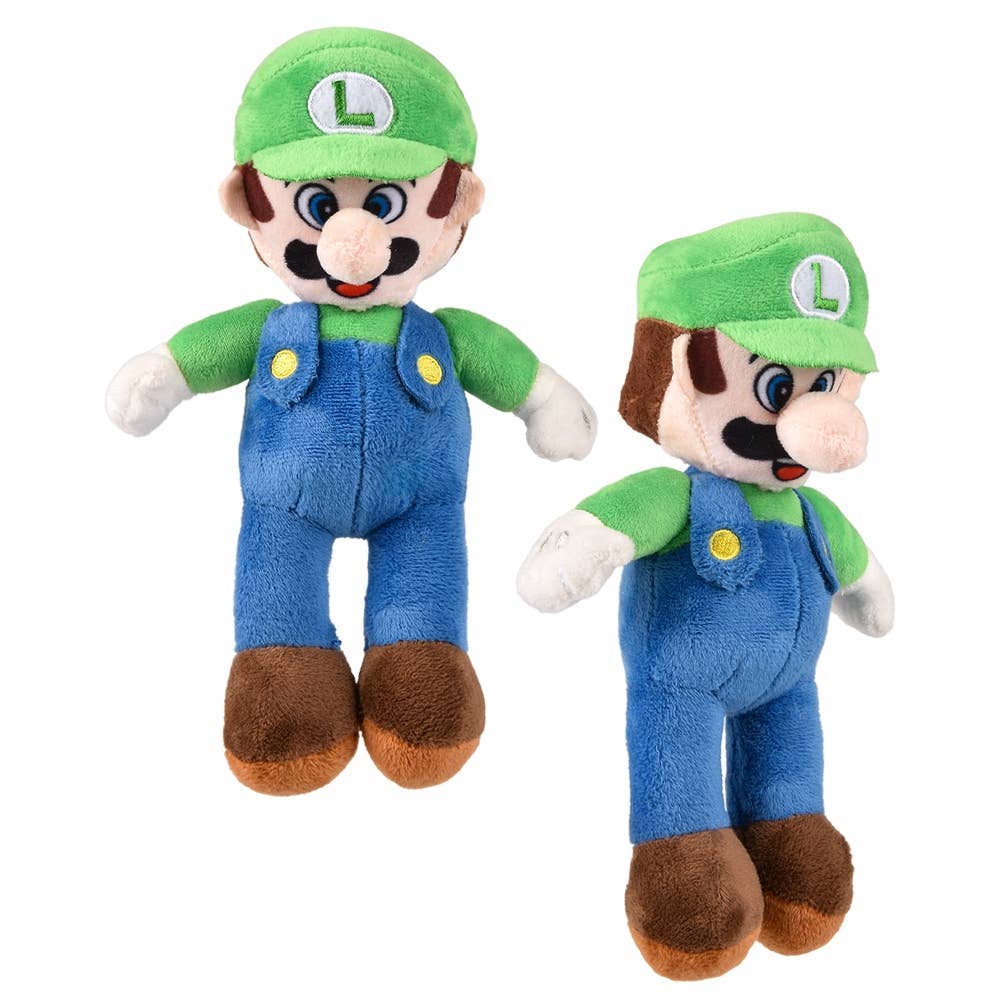 La Luna Bella - Toys - Wholesale Stuffed/Plush Toy - Kids & Baby - 8.5" Luigi Nintendo 144ct - LLB Toys0