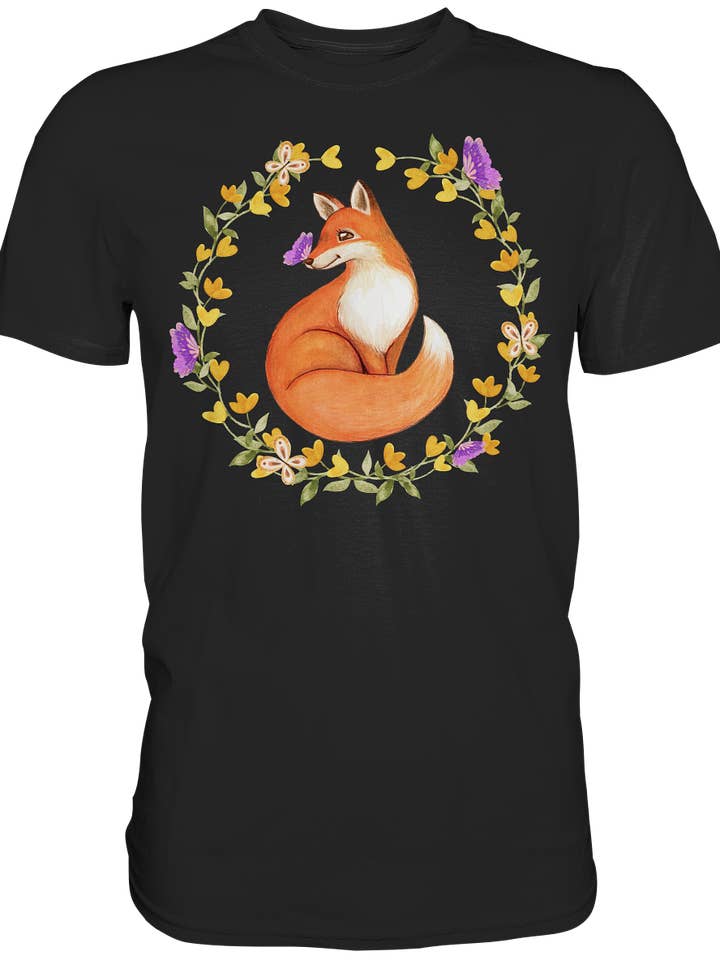 Fox butterfly t-shirt for wholesale by Tigerlino®