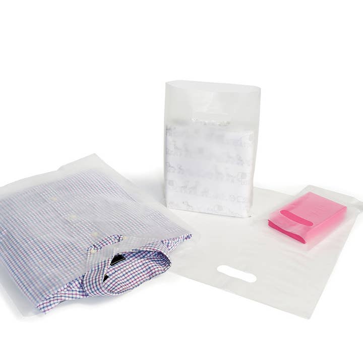 Nashville Wraps - Wholesale Gift Bag - Frosted Plastic Merchandise Bags