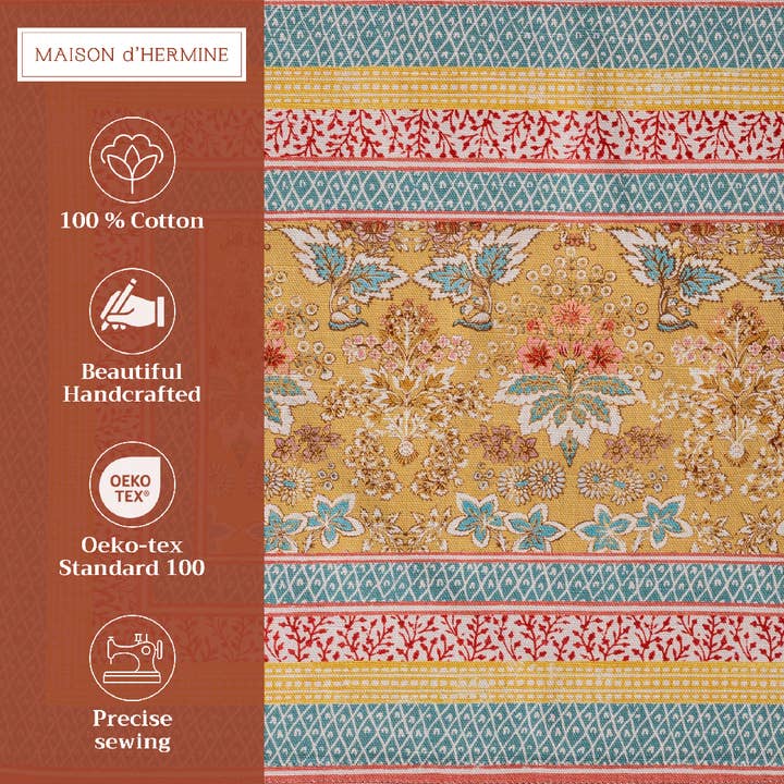 Maison d'Hermine - Wholesale Placemat - Marquise 100% Cotton Placemats 13" X 19" - Set Of 4