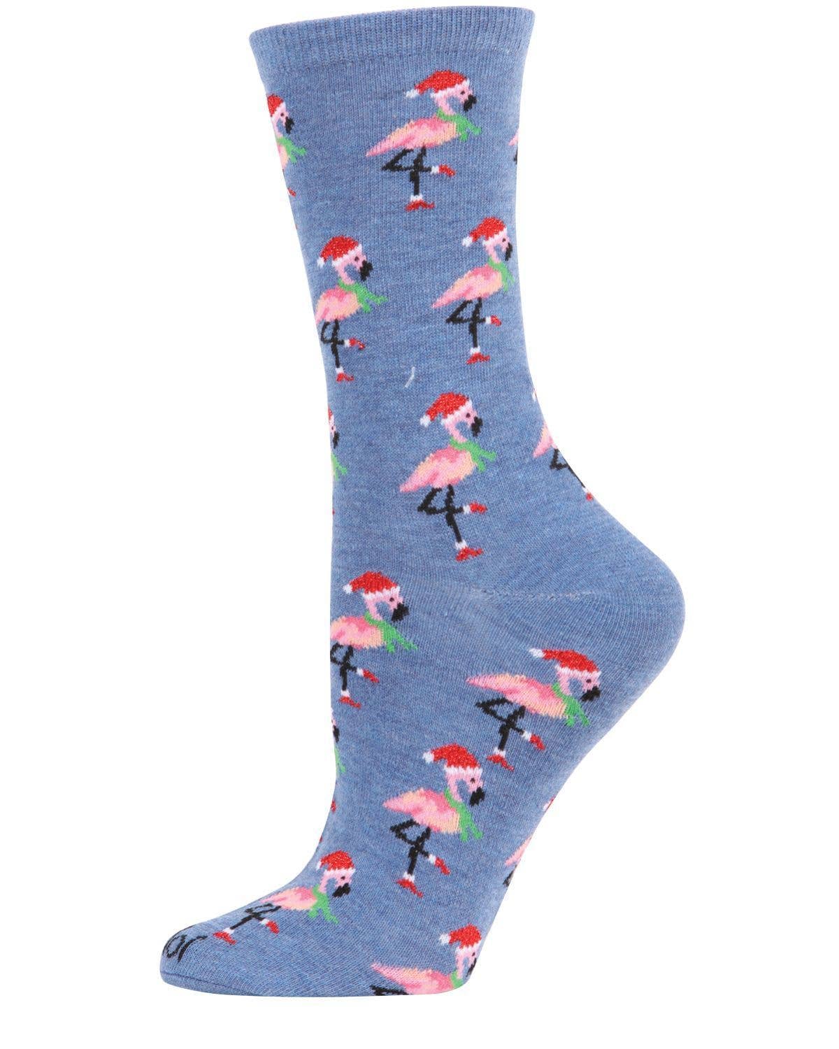 Infinity Classics International Inc. – wholesale Strumpor - Dam – MeMOi Flamingos Holiday besättningen strumpor0