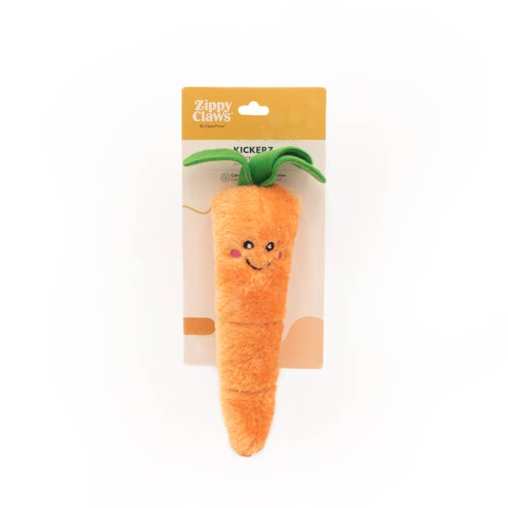 ZippyPaws - Wholesale Pet Toy - Cat - ZippyClaws® Kickerz - Carrot - Cat Toy2