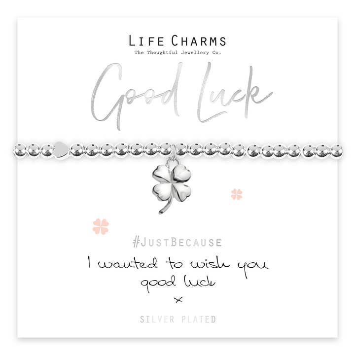 Good Luck - Clover Charm Bracelet for wholesale by Life Charms