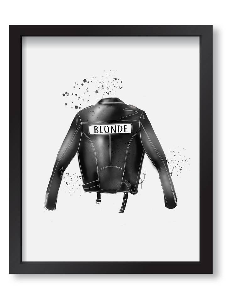 Blonde Art Print voor wholesale door Alison Gordon Studio