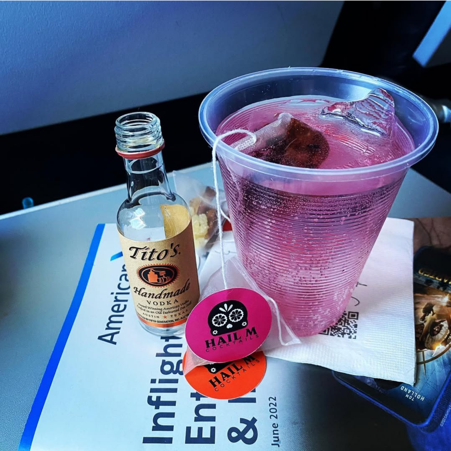 Hail M - Wholesale Cocktail Mix/Syrup - Vodka Soda Cocktail Infusion Tea Bag - To Go Mixer, Low Cal5