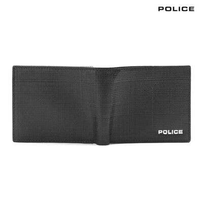 TWRC INC - Vendita all'ingrosso Portafogli - Uomo - Portafoglio POLICE Drick BI-FOLD 100% in Pelle con Tasca per Carte e Monete