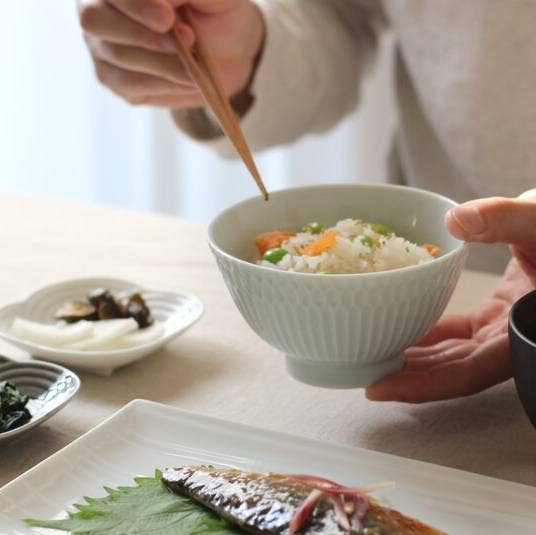 Yamani - Wholesale Bowl - Oda Pottery Sazanami 11.5cm Rice Bowl - Blue White1