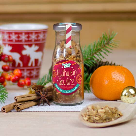 Der Zuckerbäcker - Wholesale Dried Spice Mix - Do it yourself mulled wine seasoning in the bottle spice mix1