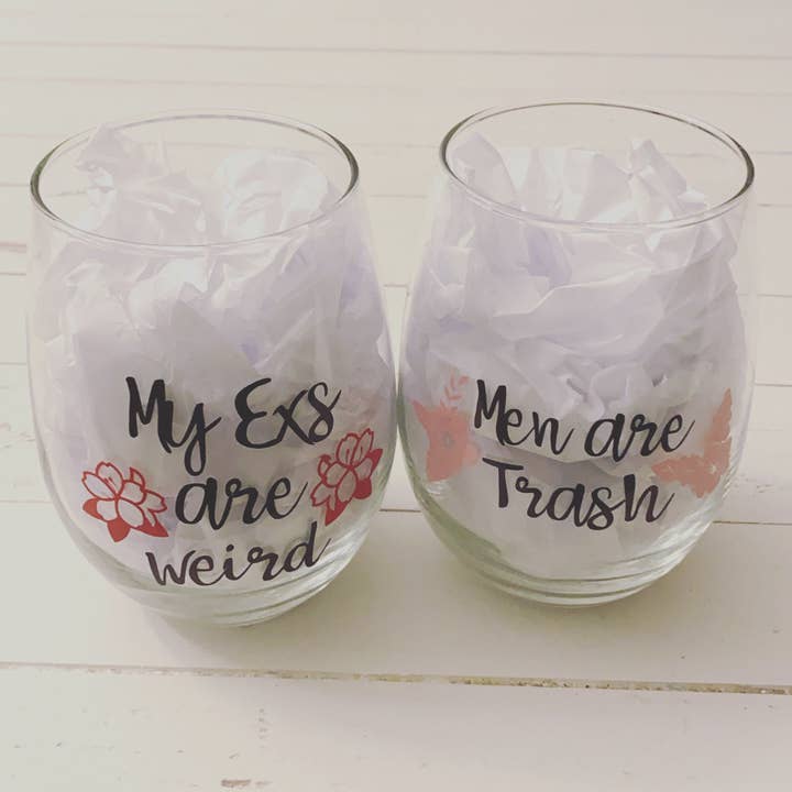 Three Black Cats Inc. - Wholesale Wine Glass - Ew David, 20.5 oz Stemless Wine Glass1