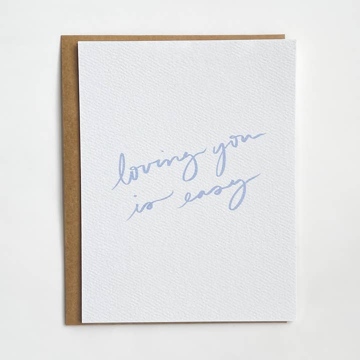 Adonysse - Wholesale Love Card - Loving You Is Easy Card0