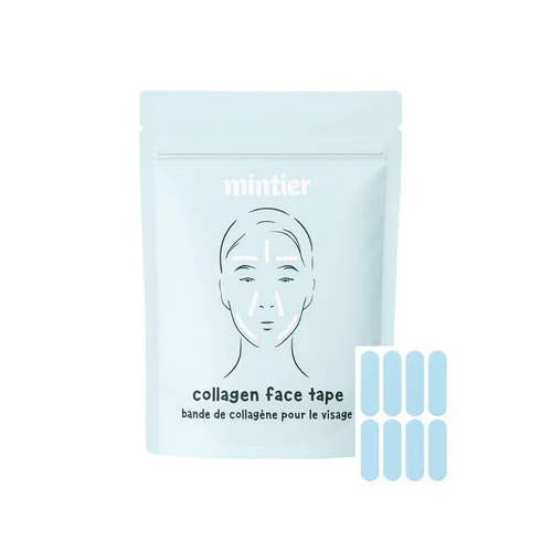 Mintier - Vente Masque pour le visage - Bande de Visage Lift & Hydrate au Collagène
